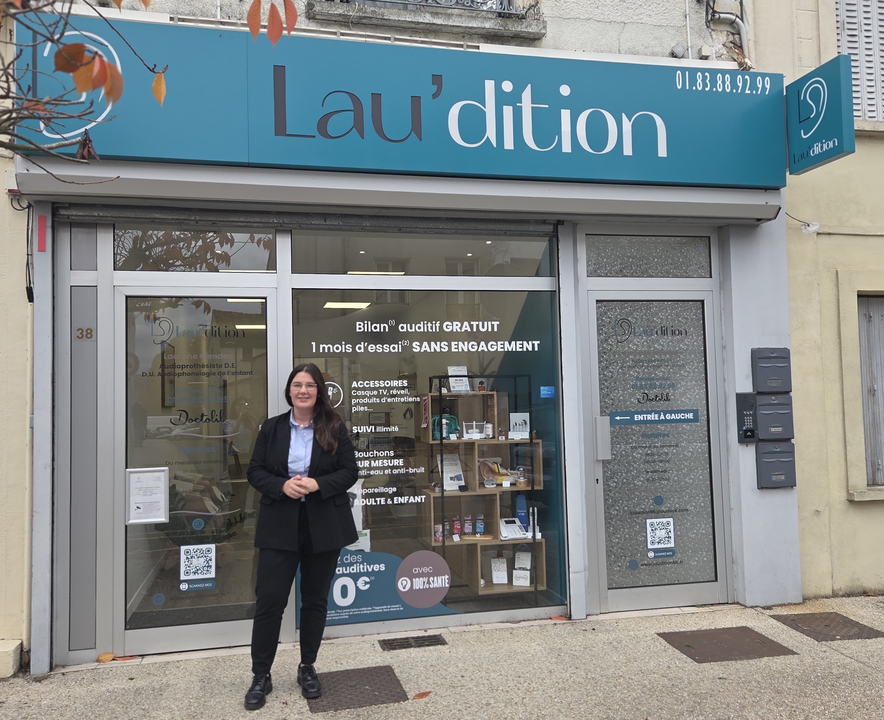 Devanture Lau'dition - Nangis