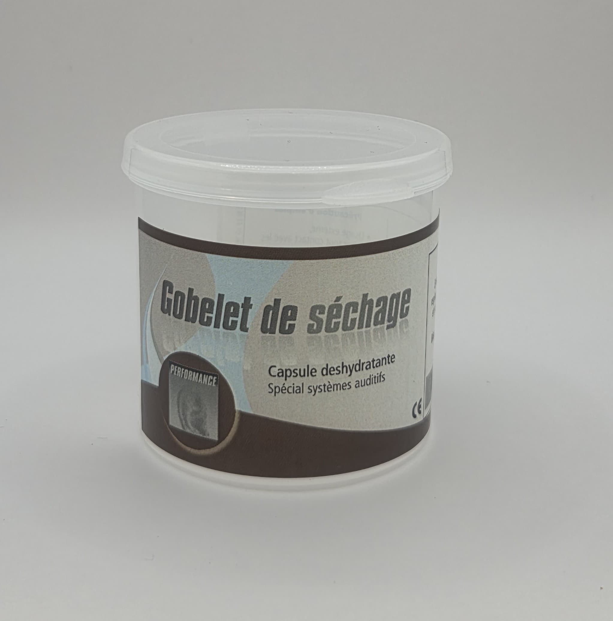 Boîte de séchage avec capsules déshydratantes
