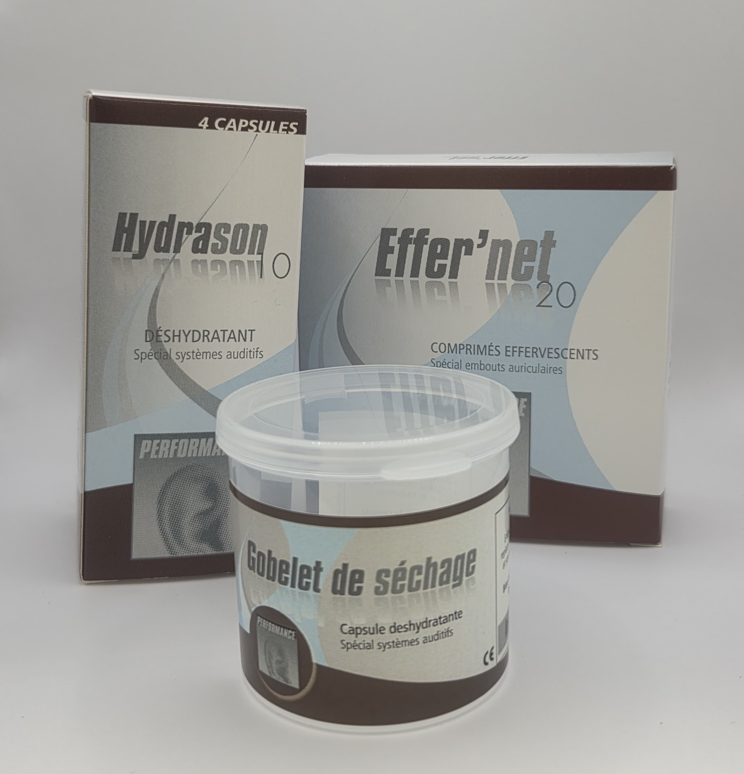 Kit comprimés nettoyants